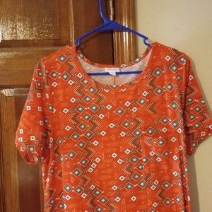 LuLaRoe shirt dress size L